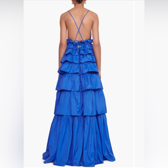 STAUD Rylie Dress in Lapis NWT - Picture 2 of 2